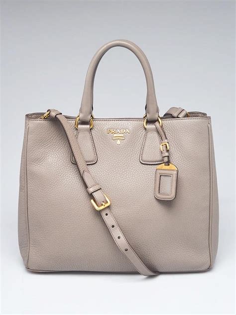 Prada Vitello Daino leather, model BN2423,Made of textured